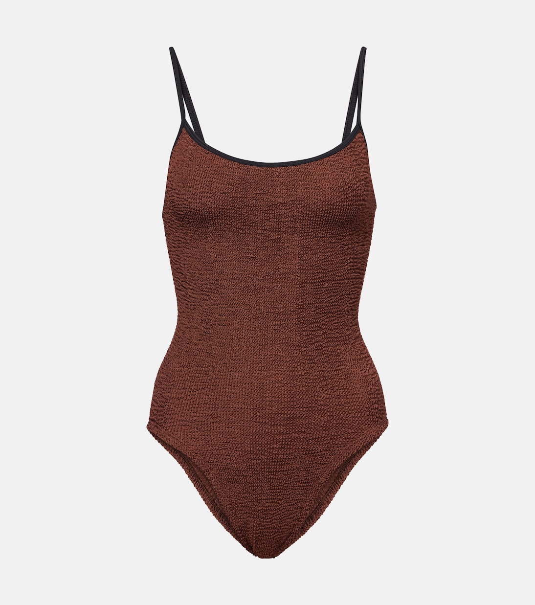 

Купальник Pamela Hunza G, Metallic Chocolate/ Black