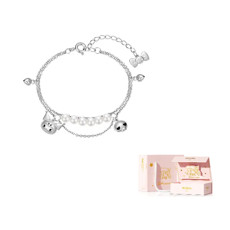 

TIDECOLOR Браслет из стерлингового серебра 925 с жемчугом-ракушкой женский серебряный