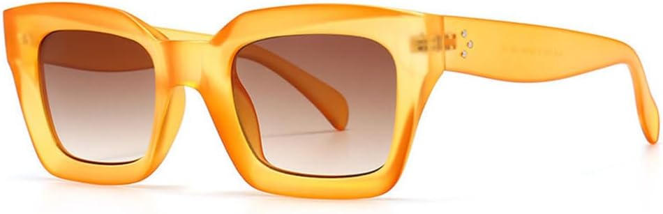 

Солнцезащитные очки «Кошачий глаз» ярких цветов для женщин, с защитой от УФ-излучения UV400, для мужчин, для занятий спортом на открытом воздухе, бега и езды на велосипеде generic, Orange Tea