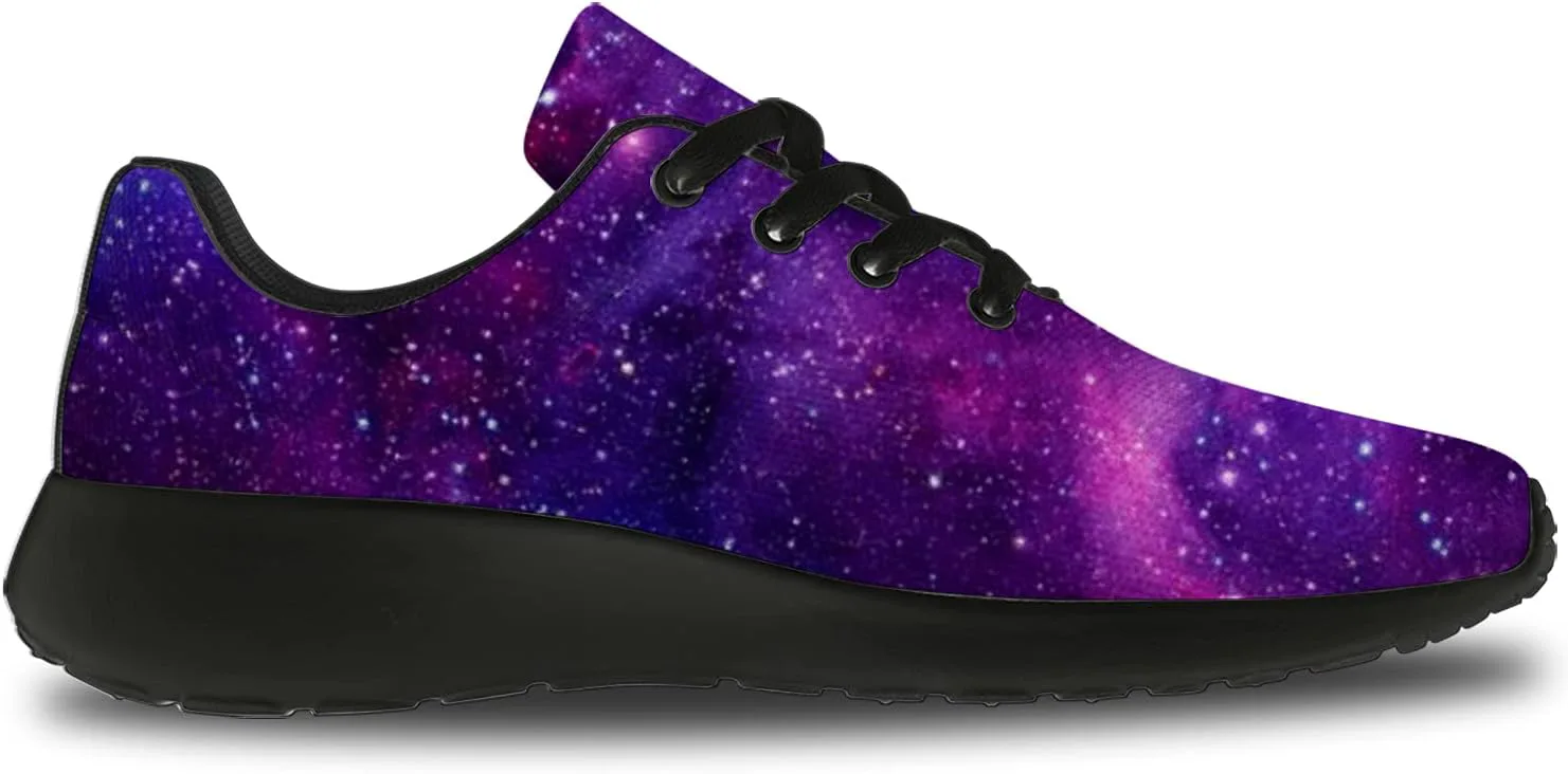 Кроссовки Horethy Galaxy для женщин и мужчин, беговые кроссовки, дышащие кроссовки для ходьбы и тенниса, космические кроссовки, подарки — фото 2
