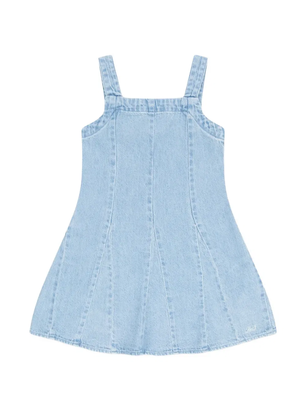 Платье с квадратным вырезом и вставками Levi'S Kids, синий