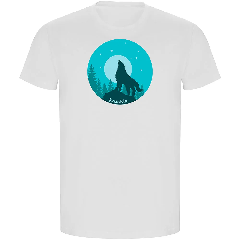 

Футболка Kruskis Wolf Night ECO, белый