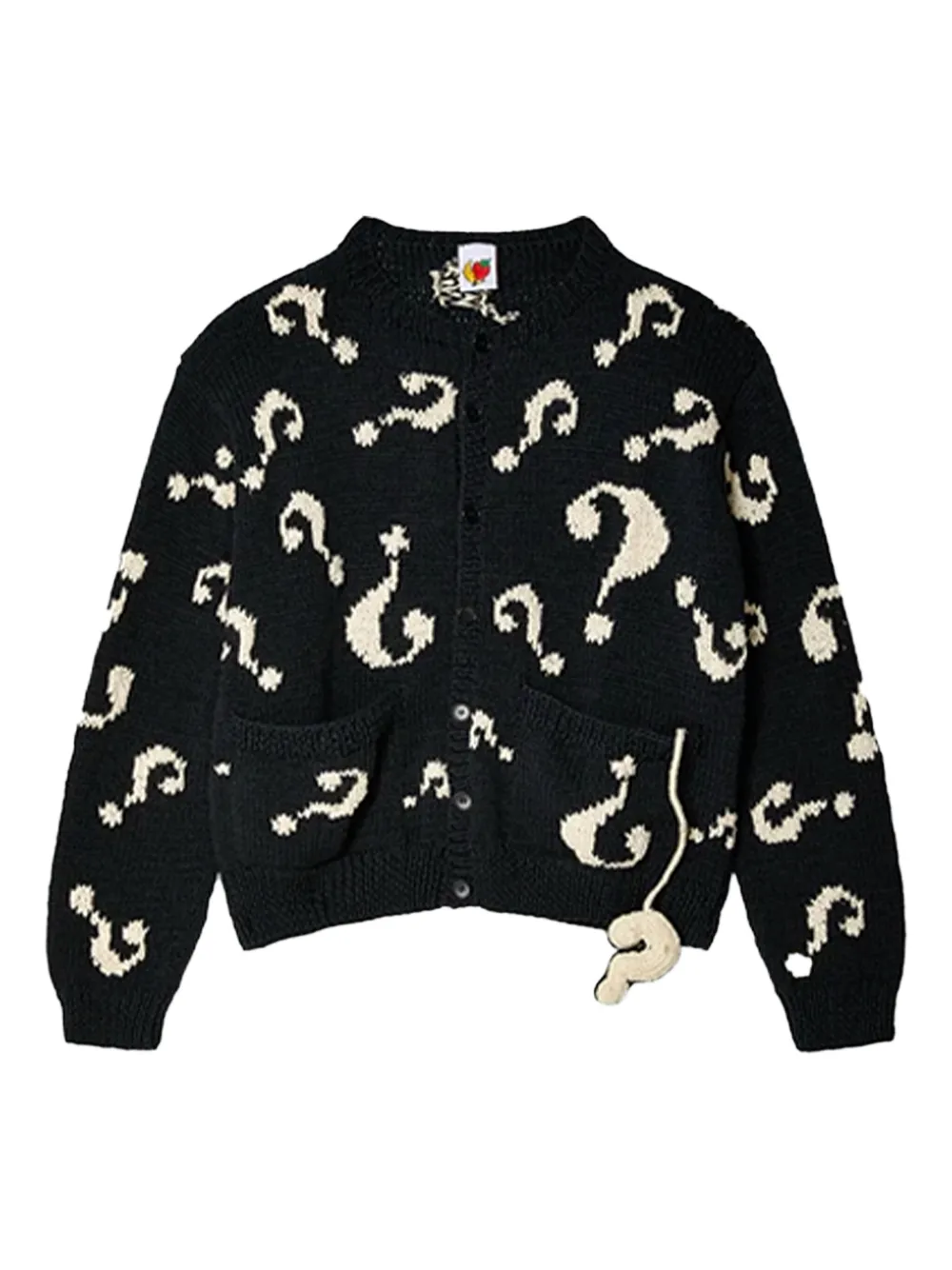 

Кардиган Question Mark SKY HIGH FARM, черный