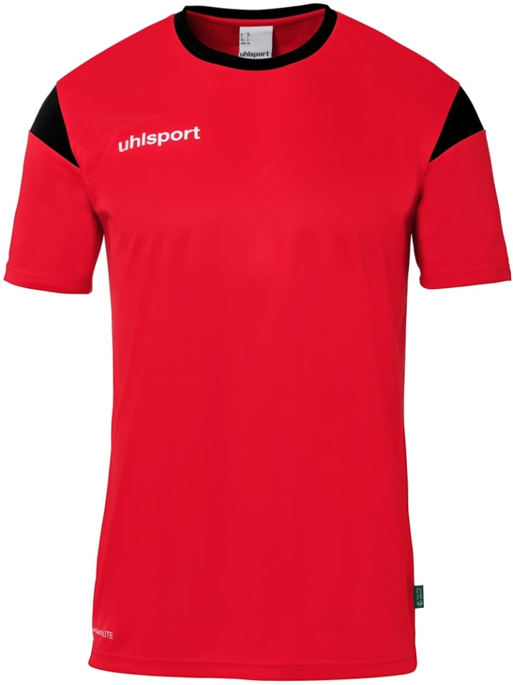 

Футболка с коротким рукавом Squad 27 красного цвета uhlsport, Красный, Футболка с коротким рукавом Squad 27 красного цвета uhlsport