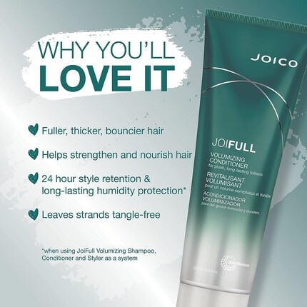 Joico Joifull Кондиционер для объема тонких и редких волос 250 мл — фото 2