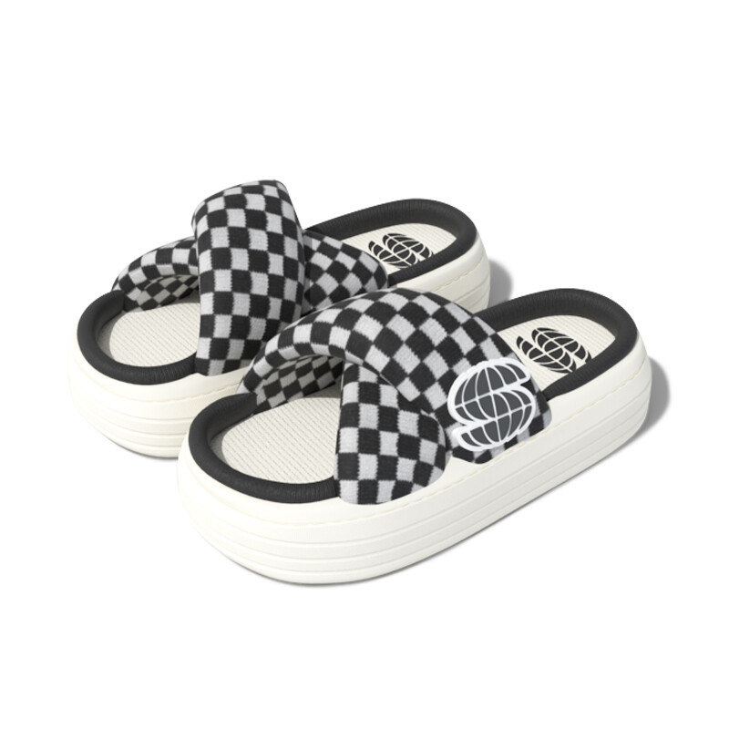 

CHIKOKU Household Slippers, Маленький титановый черный