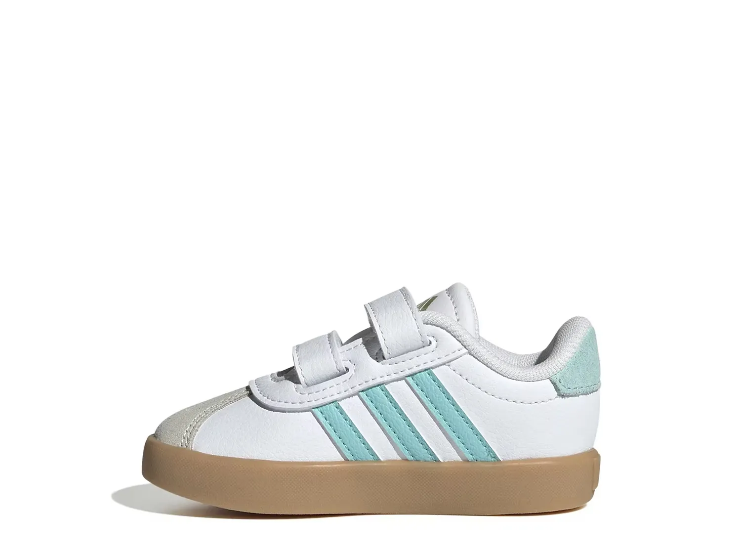 Кроссовки VL Court 3.0 – детские Adidas, White/Blue — фото 2