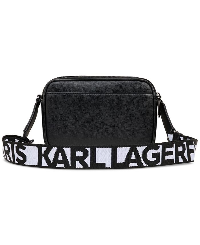 Сумка через плечо Maybelle с двойной молнией и подвеской KARL LAGERFELD PARIS, черный — фото 3