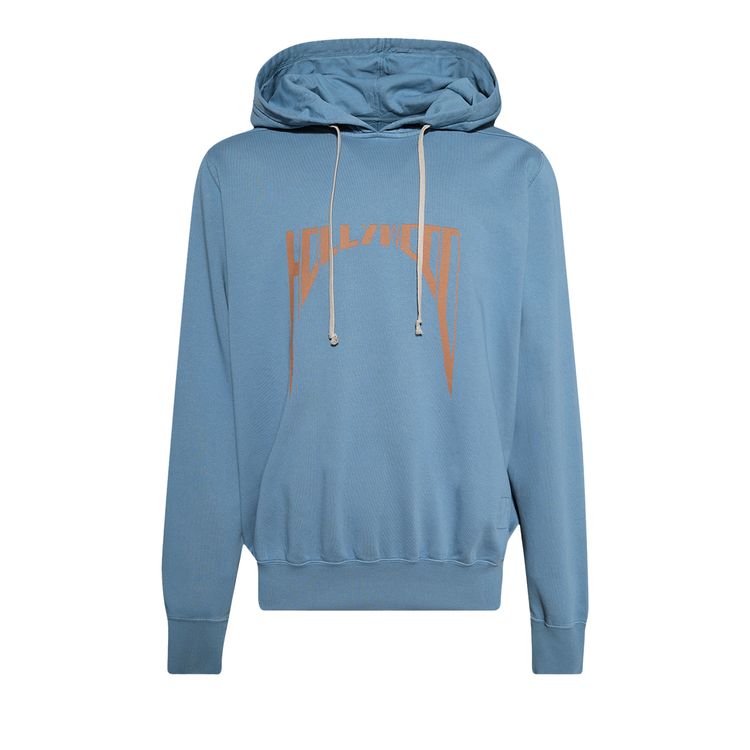 

Худи Rick Owens DRKSHDW Oversized Hoodie 'Toothpaste/Orange', синий