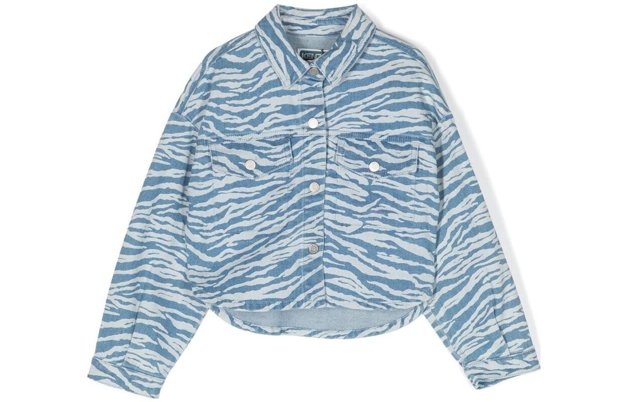 

Детская рубашка Kenzo, синий