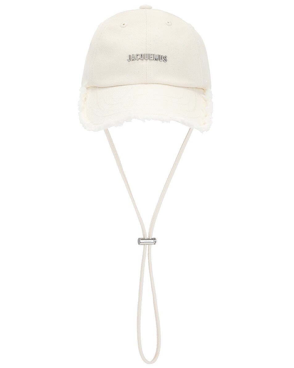 

Бейсболка мужская La Casquette Artichaut Jacquemus, кремовый