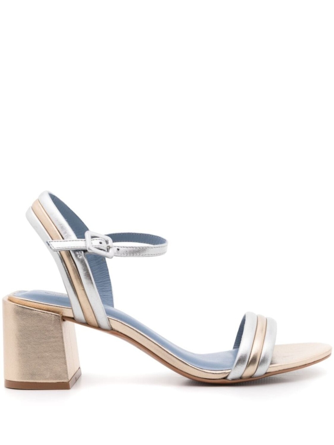 

Blue Bird Shoes босоножки с эффектом металлик, золотистый