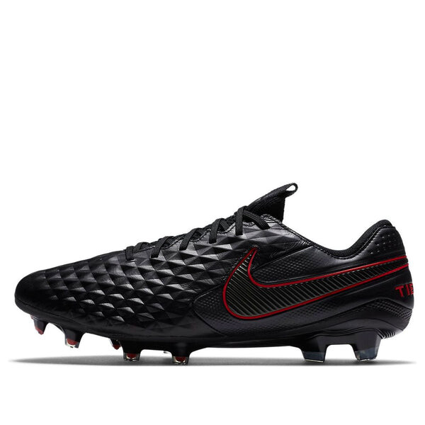 

Кроссовки tiempo legend 8 elite fg 'black chile red' Nike, черный