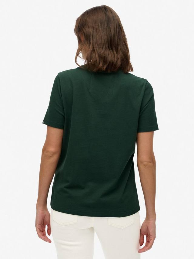 Расслабленная футболка Lo-fi Outdoors Superdry, Enamel Green — фото 2