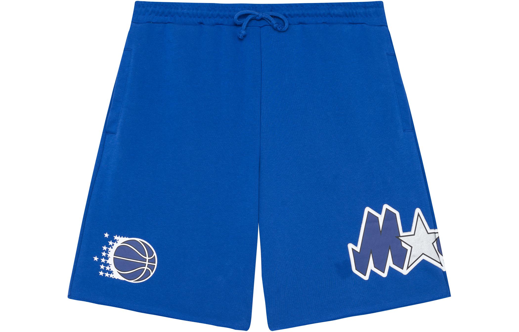 

Спортивные шорты мужские синие Mitchell Ness