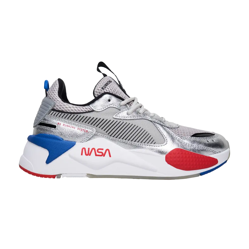 

Кроссовки NASA x RS-X Puma, серебро, Серебристый, Кроссовки NASA x RS-X Puma, серебро
