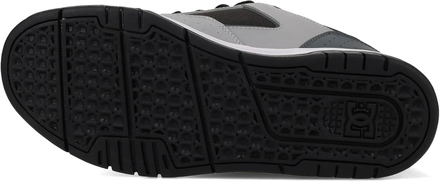 Мужские кроссовки DC Shoes Coiler, Light Grey/Dark Grey/Yellow — фото 4