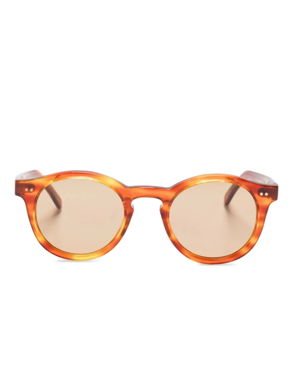 

Солнцезащитные очки в круглой оправе Family Affair, коричневый