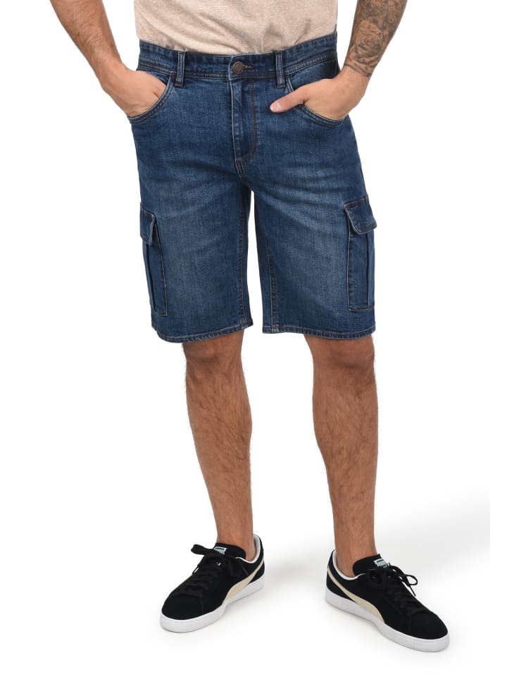 

Тканевые шорты BLEND, цвет denim middleblue