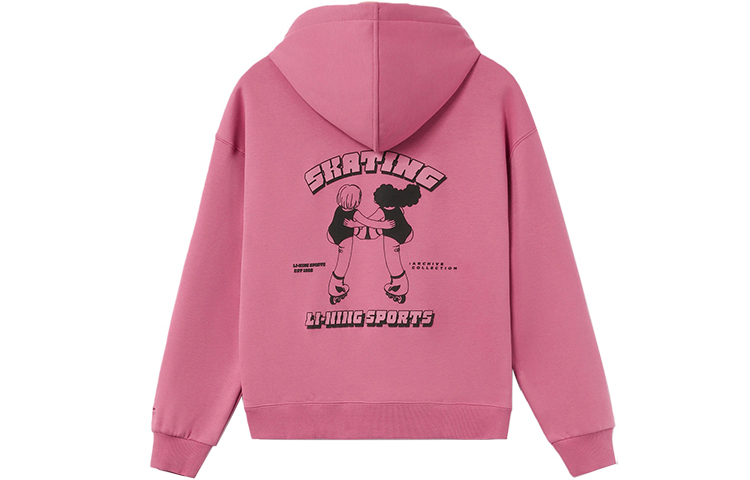 

Толстовка Li-Ning зимняя женская Blackcurrant Chestnut