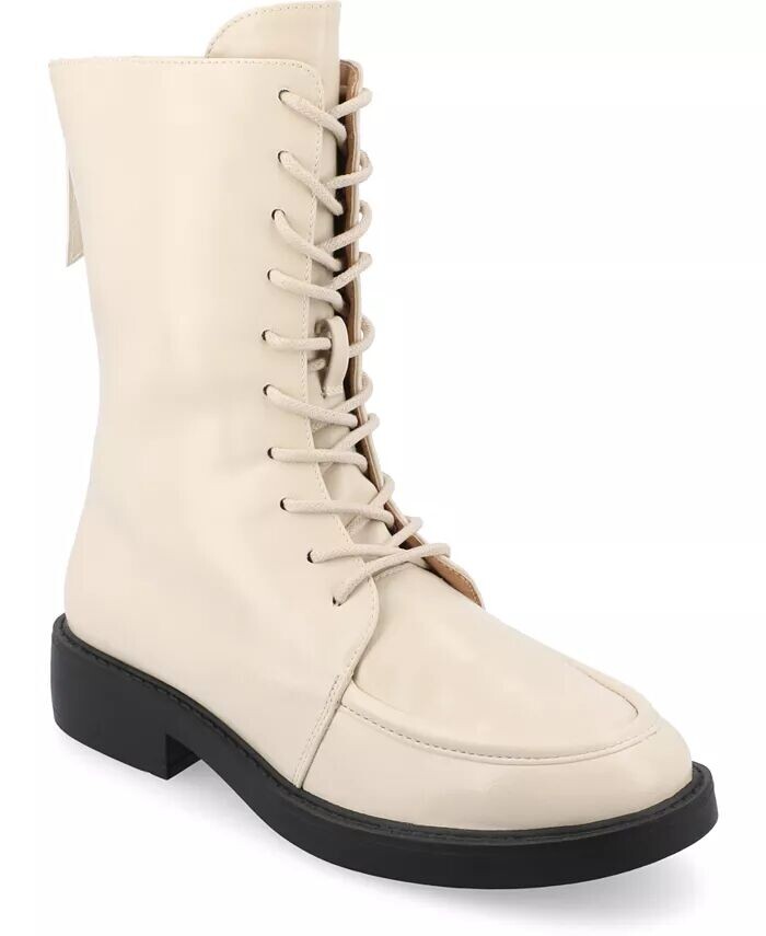 Женские армейские ботинки Nikks Lace Up Journee Collection, коричневый/бежевый