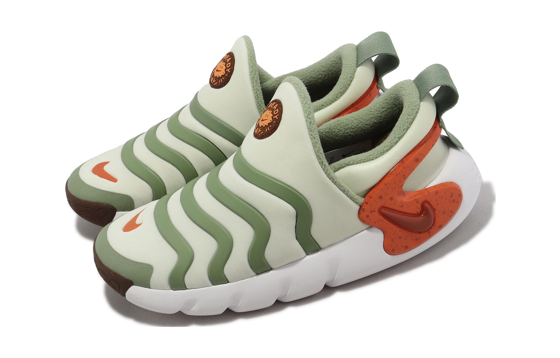 Nike Dynamo Go SE PS 'Sea Glass Orange' Белый Зеленый — фото 3