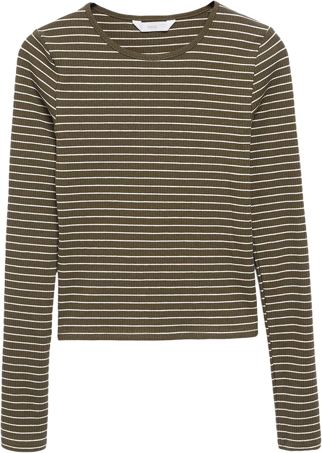 

Футболка Mango Alicia T-Shirt, хаки