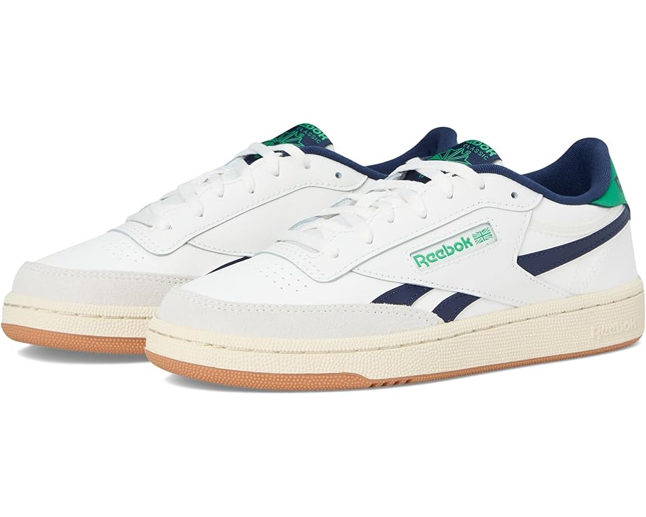 

Кроссовки Reebok Kids Club C Revenge, цвет Chalk/Classic Green/Vector Navy
