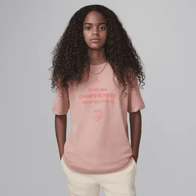 

Футболка Jordan Big Kids' '92 Champs T-Shirt, цвет Rust Pink