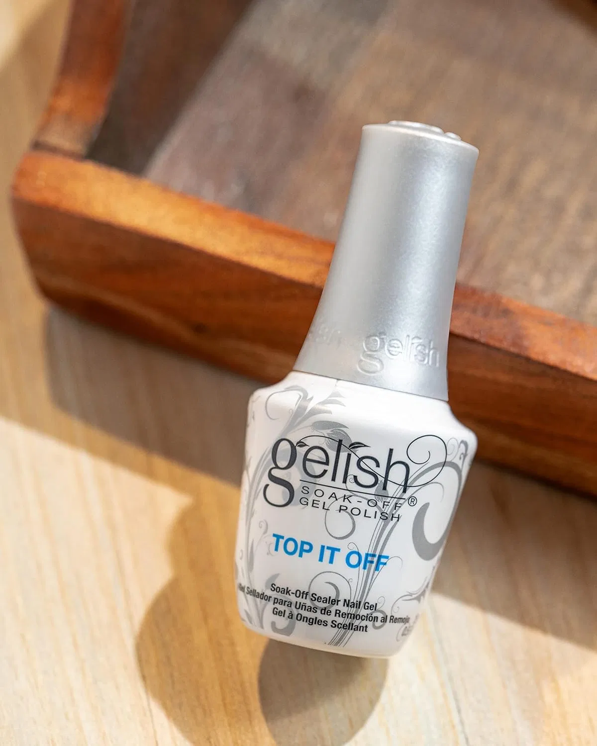 Верхнее покрытие для гель-лака «Top It Off» от Gelish Gelish, Transparent — фото 2
