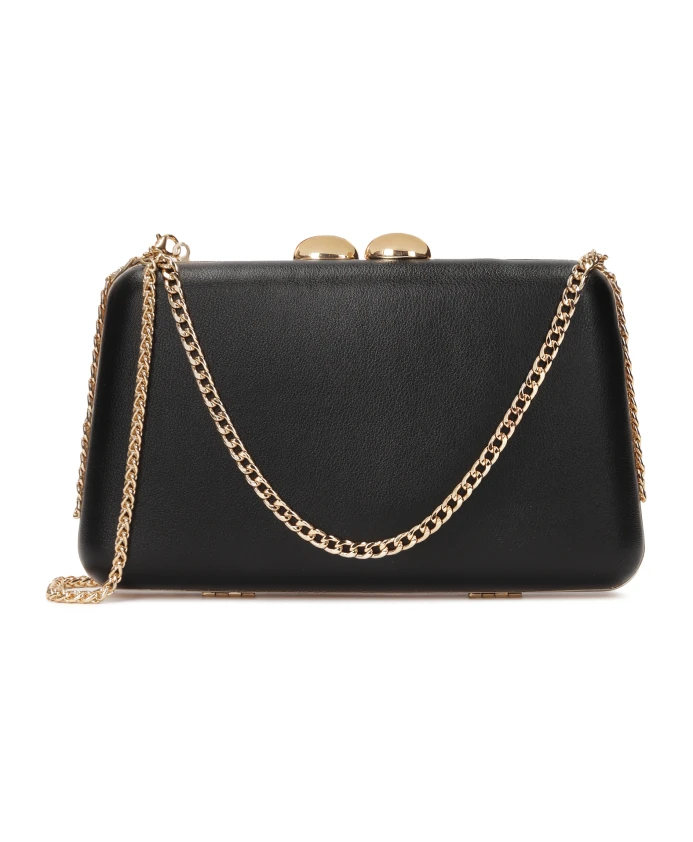 

Элегантная сумочка с цепочкой через плечо Kazar, черный