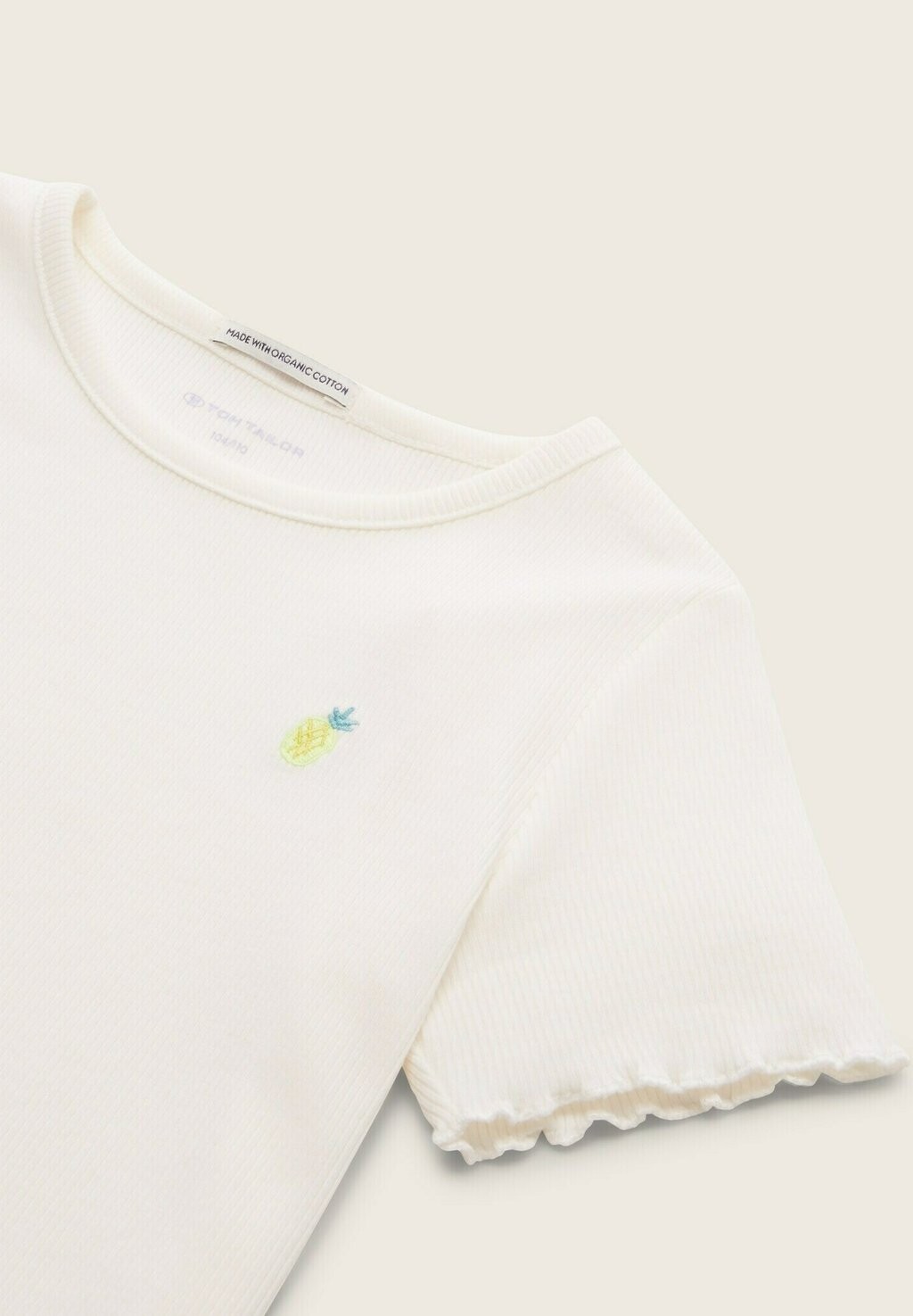 

Футболка с принтом TOM TAILOR, кремовый