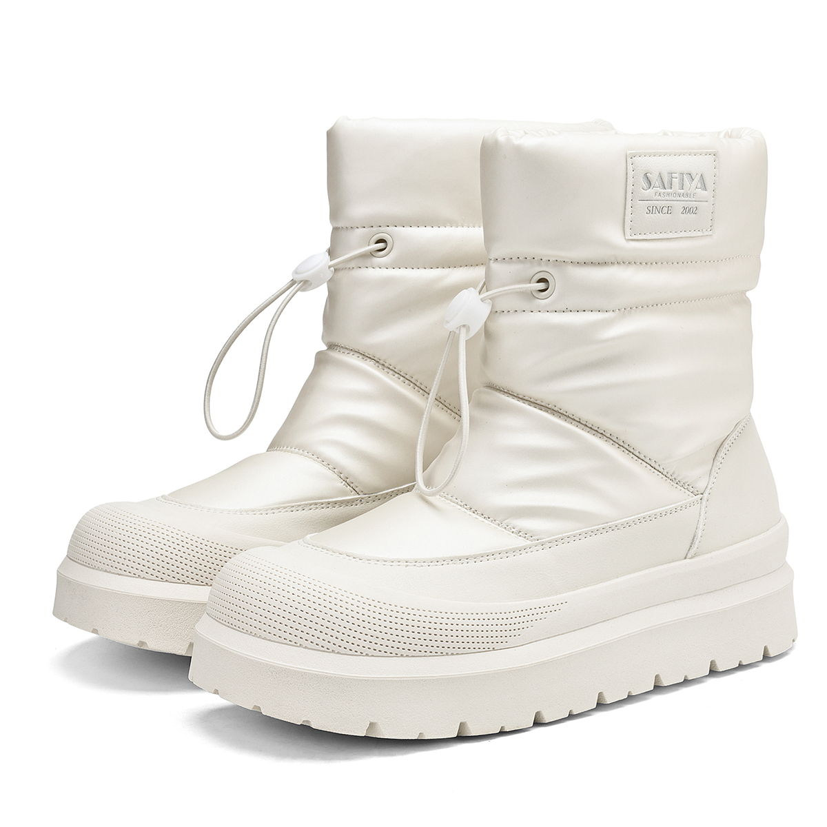 Короткие зимние ботинки женские SAFIYA, Beige