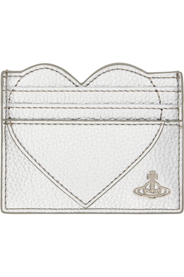 

Держатель для карточек в форме сердца Vivienne Westwood, серебро