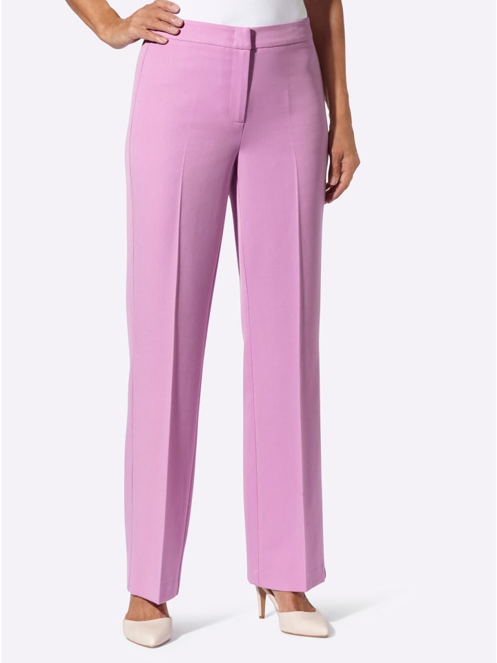 

WITT WEIDEN Мятые брюки цвета орхидеи