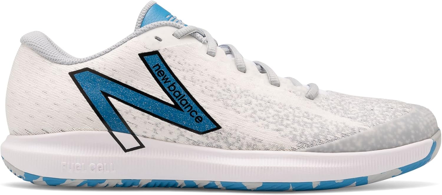 Мужские теннисные кроссовки New Balance MC996 легкие, белый/желтый — фото 2