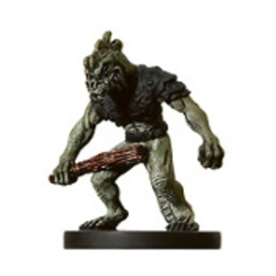 

Троглодит-головорез (клавиша C), Dungeons & Dragons - Collectible Miniatures Game - War Drums Singles