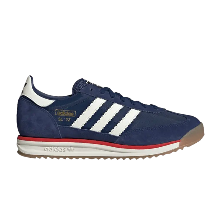 

Кроссовки adidas SL72 RS 'Dark Blue Off White Red', синий