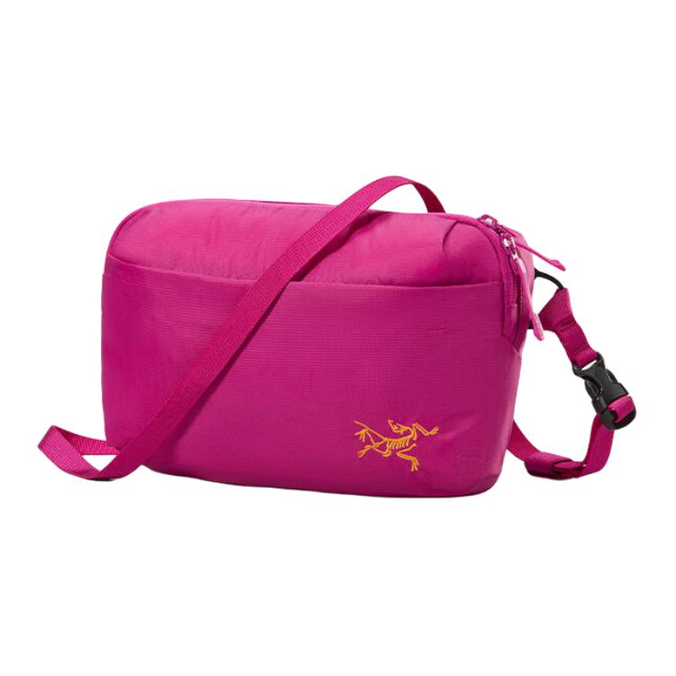 

6L Одноплечевая Кроссбоди Наружная Сумка Полиамид Малиновый Водяной Красный и Эдзица Оранжевый Женская Arcteryx