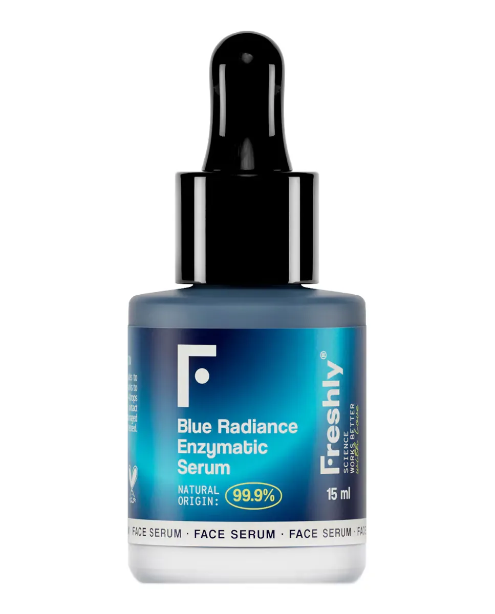 Сыворотка Freshly Cosmetics — Эксполиирующая Blue Radiance Enzymatic Serum, 15 мл