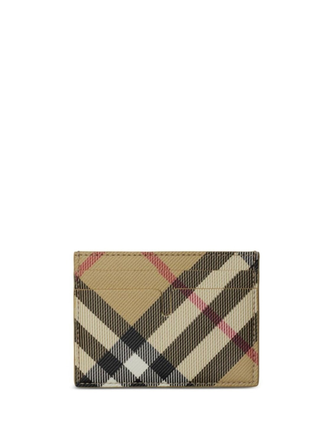 Burberry картхолдер в клетку Nova Check, нейтральный цвет — фото 2
