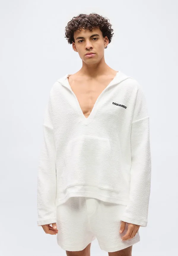 Футболка с логотипом sunset chaser для плавания Dsquared2, White