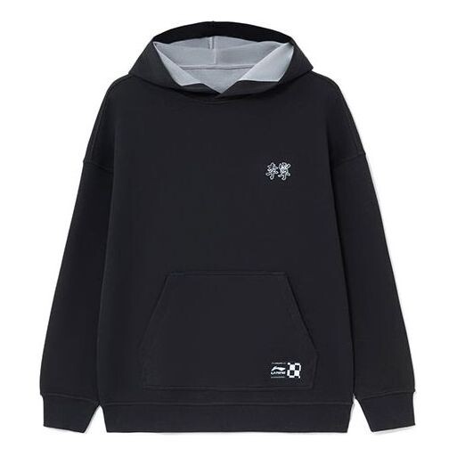 

Толстовка спортивные стильные серии Li-Ning, черный