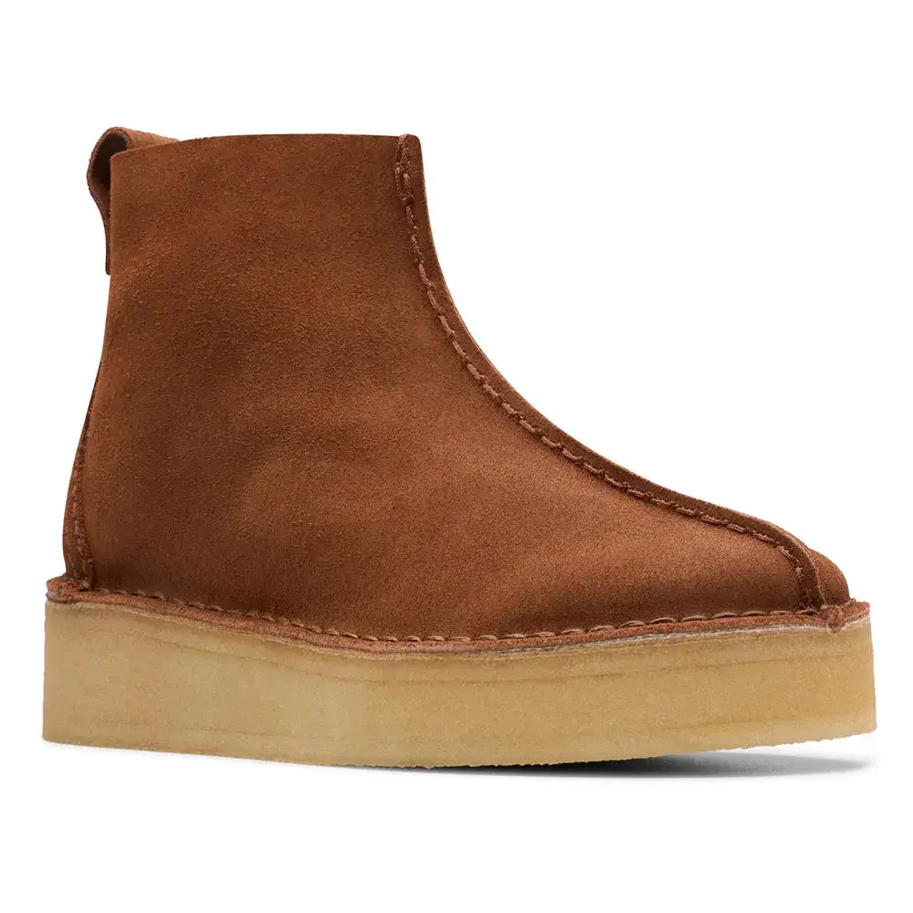 Ботинки Clarks Shoes Trek Wedge, коричневый
