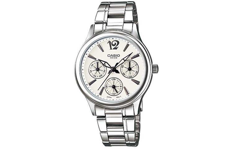 

CASIO Часы Women's Standard Series White Watch, White Dial