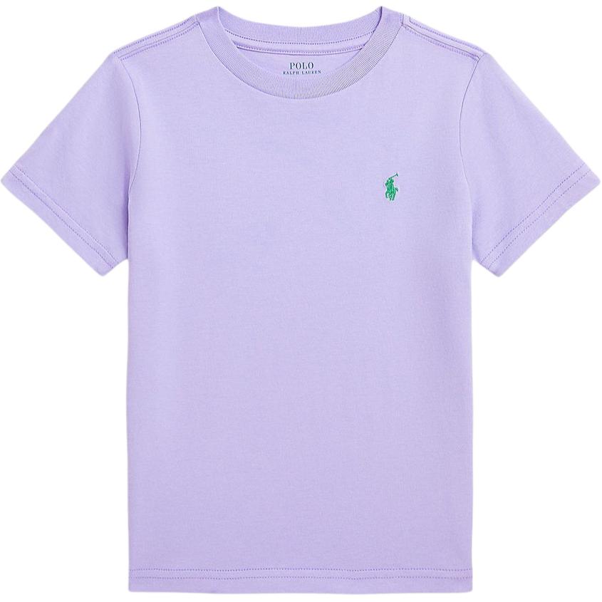 Детская футболка Polo Ralph Lauren, фиолетовый — фото 2