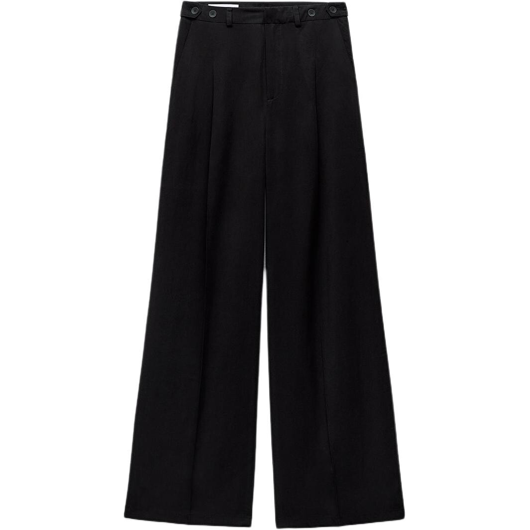 

Повседневные брюки женские черные Zara
