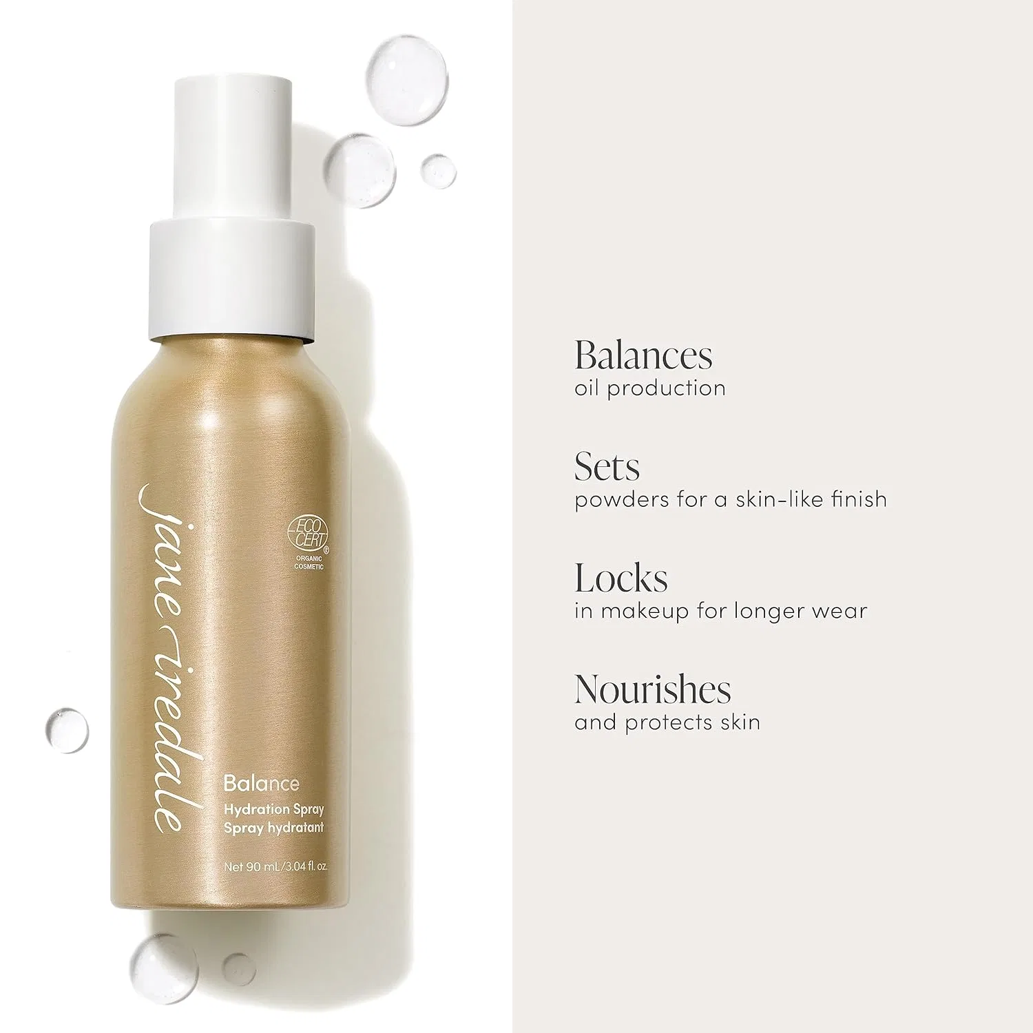 Увлажняющий спрей для лица «Balance Hydration Spray» от jane iredale, 90 мл No brand — фото 2