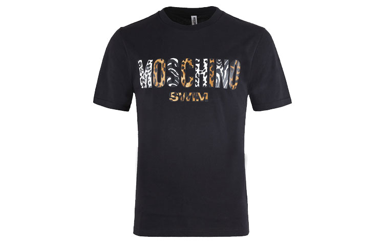 

Футболка мужская черная MOSCHINO