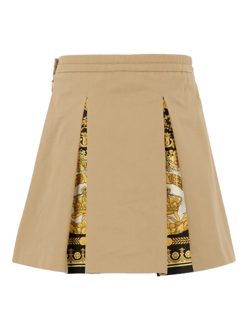 

Юбка со вставками и складками Versace Kids, нейтральный